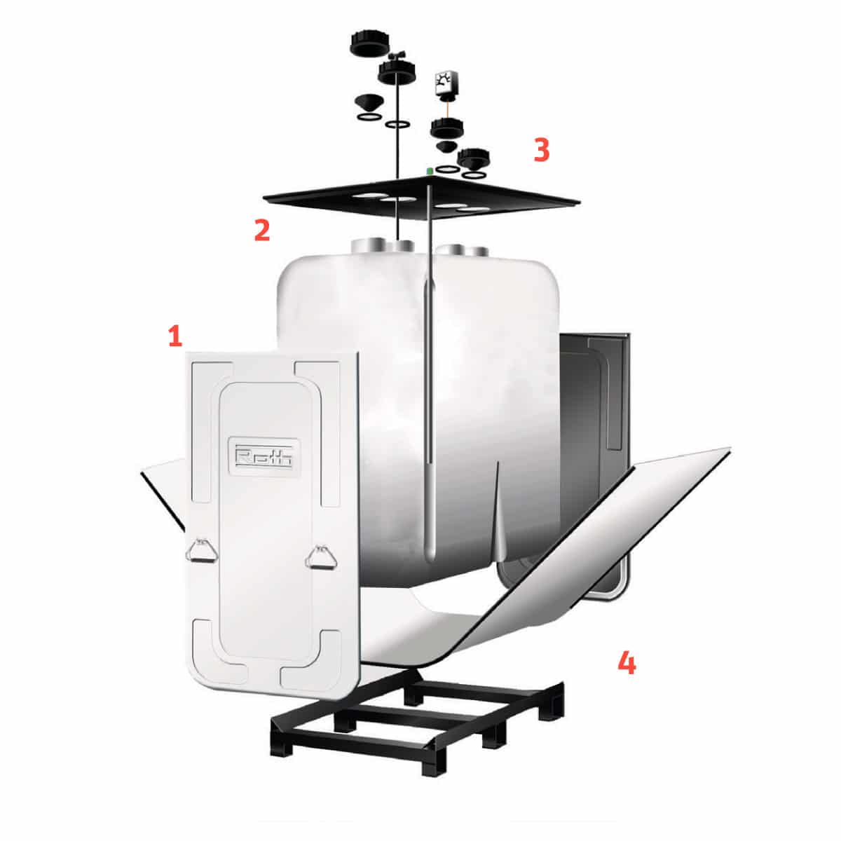 DoubleWall Lubricant Oil Storage Roth North America